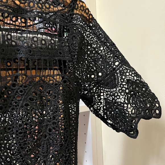 Brass & Roe Black Layered Dress, Size S. - Picture 4 of 6